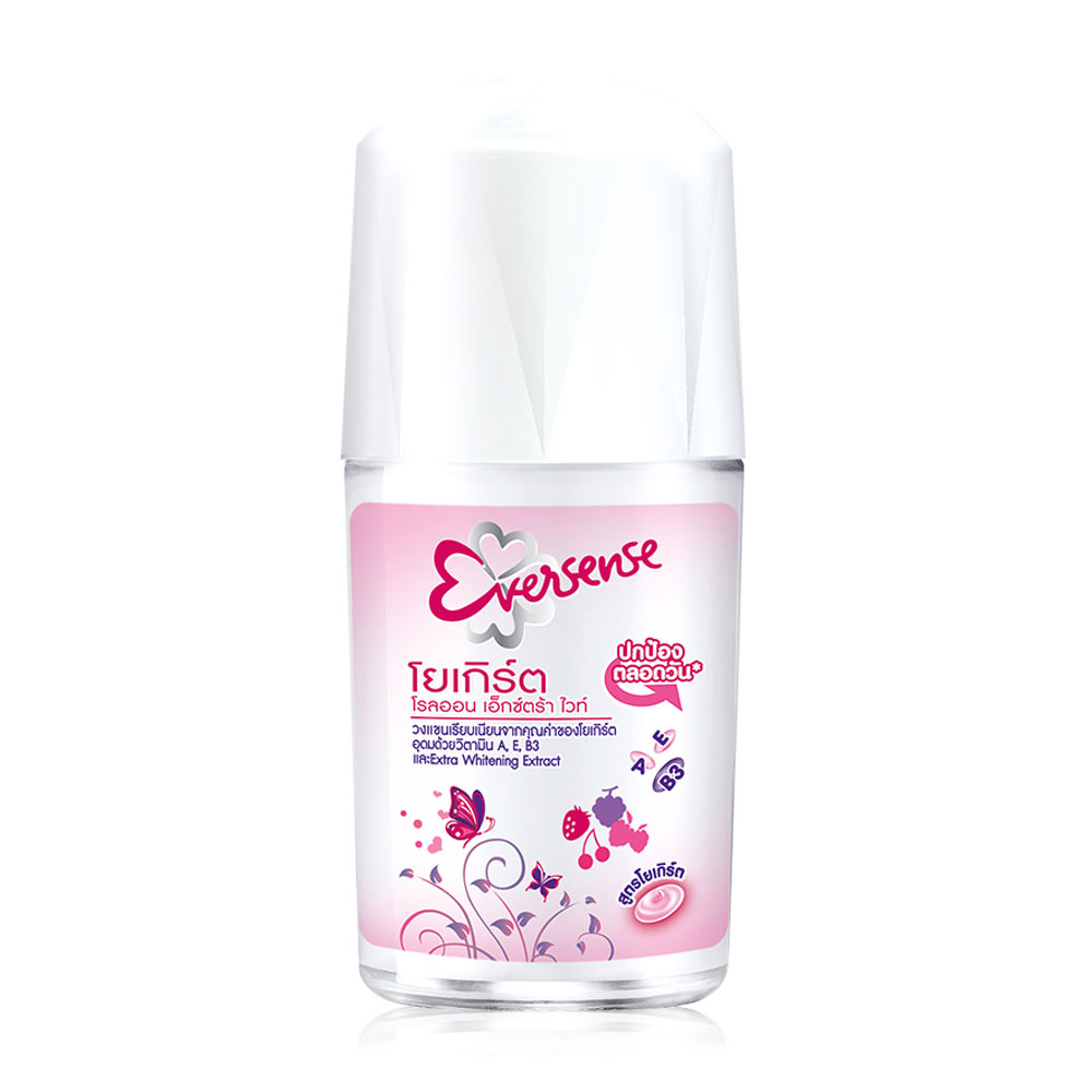 Eversense Roll On Extra White Yogurt 25ml