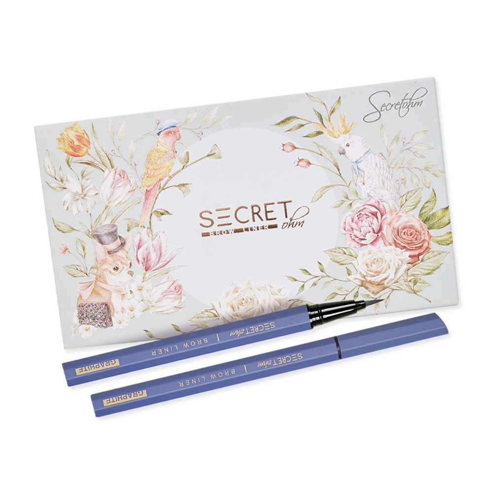 Secretohm Brow Liner 0.8ml #Graphite