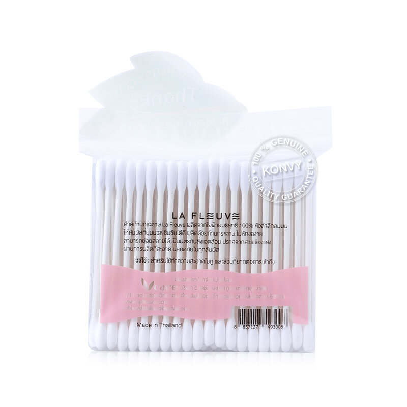 LA FLEUVE Cotton Paper Buds [100pcs]