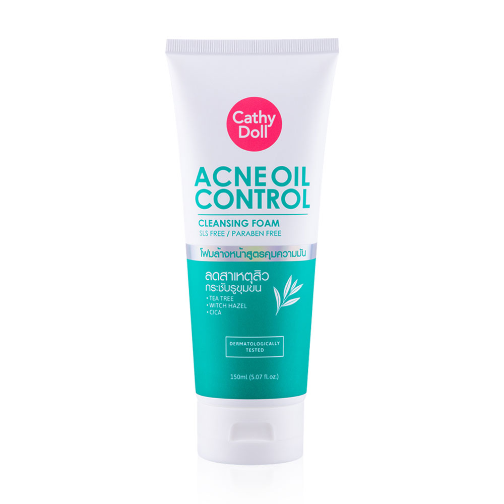 Cathy Doll Acne Oil Control Cleansing Foam 150ml