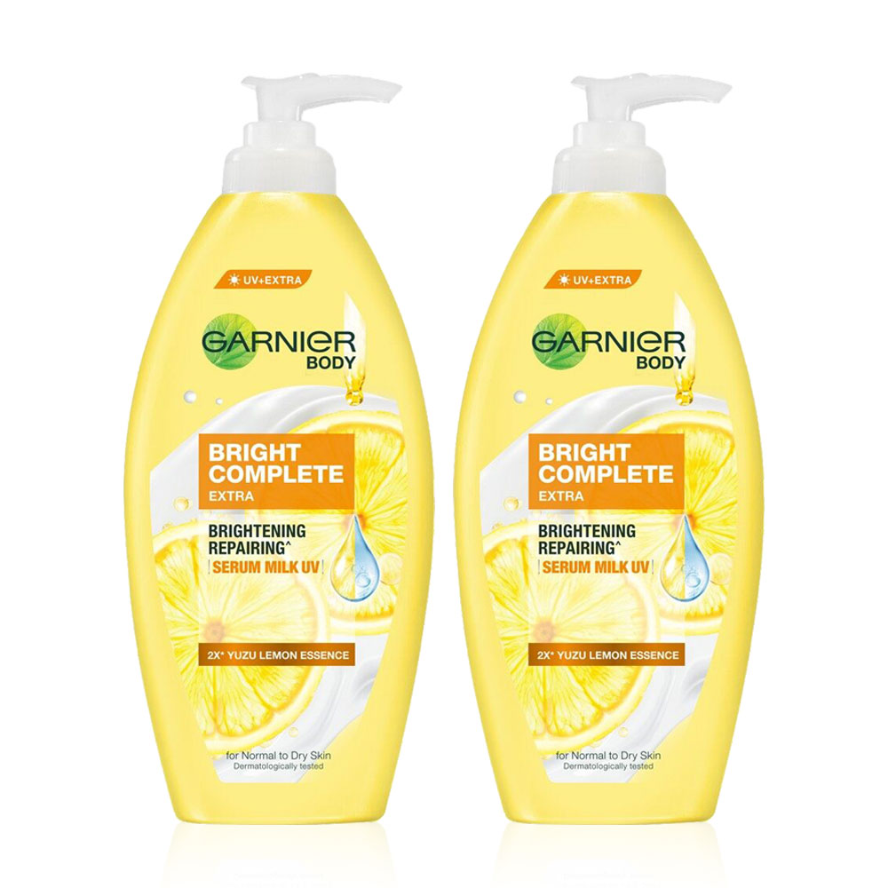 Garnier Bright Complete Extra Serum Milk UV [400ml x 2pcs]