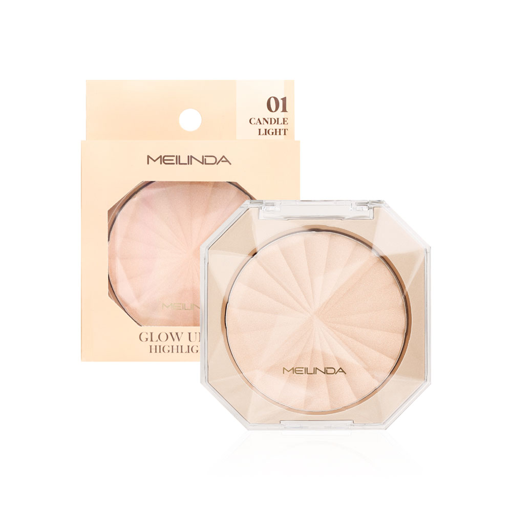 Mei Linda Glow Up Skin Highlighter #01 Candle Light