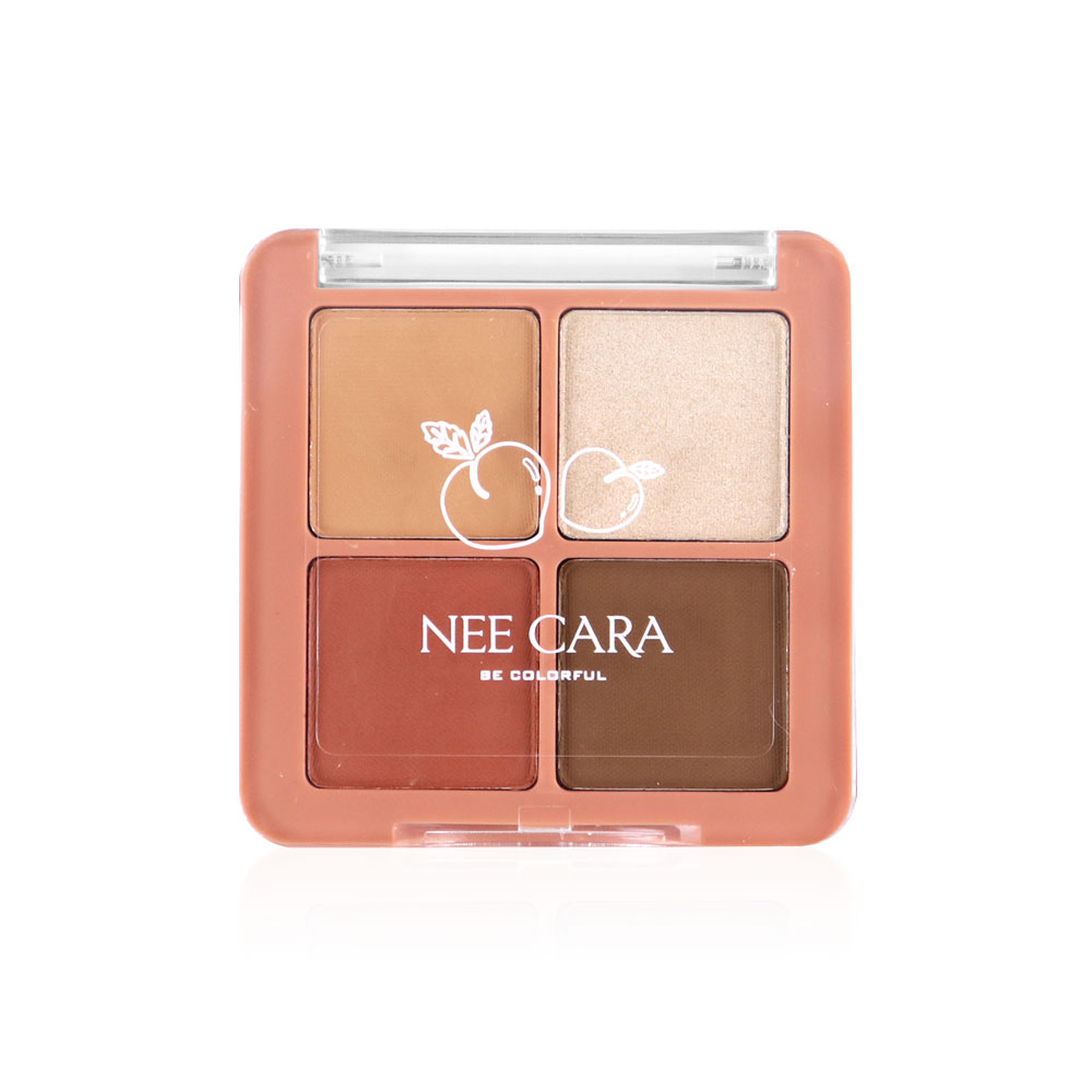 NEE CARA Mini Fruit 4 Shades Eyeshadow Palette 8g #02