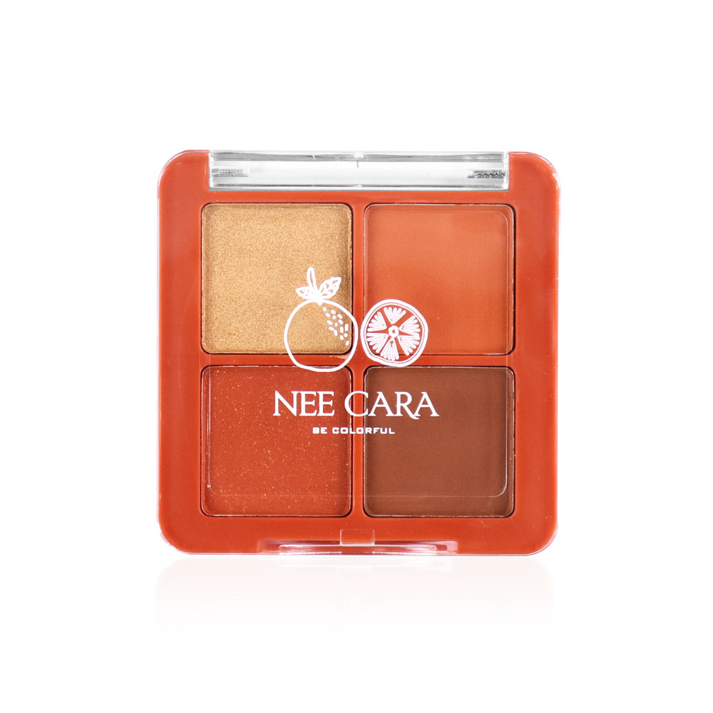 NEE CARA Mini Fruit 4 Shades Eyeshadow Palette 8g #03