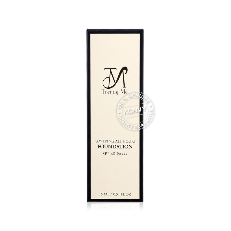 Trendy Me Covering All Hours Foundation SPF40/PA+++ 15ml #03