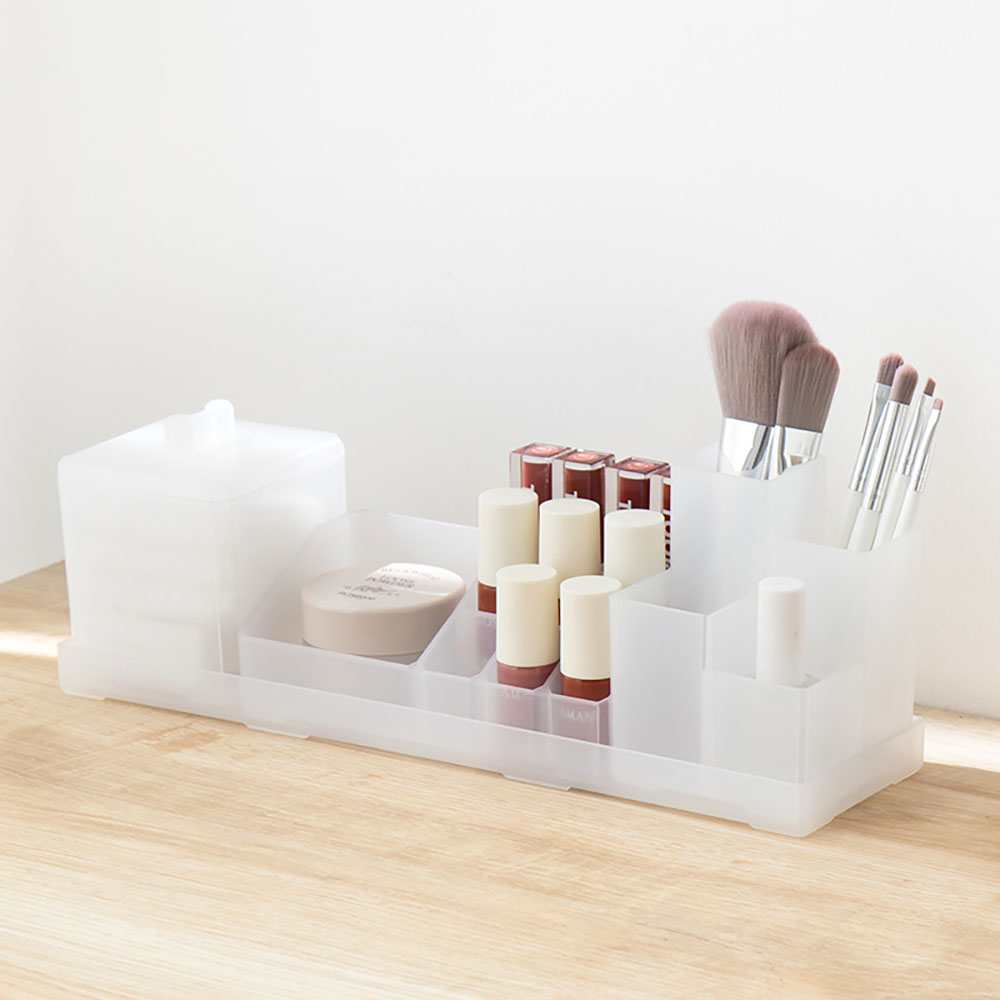 NaChuan Simple Cosmetic Box Set 4pcs #Transparent