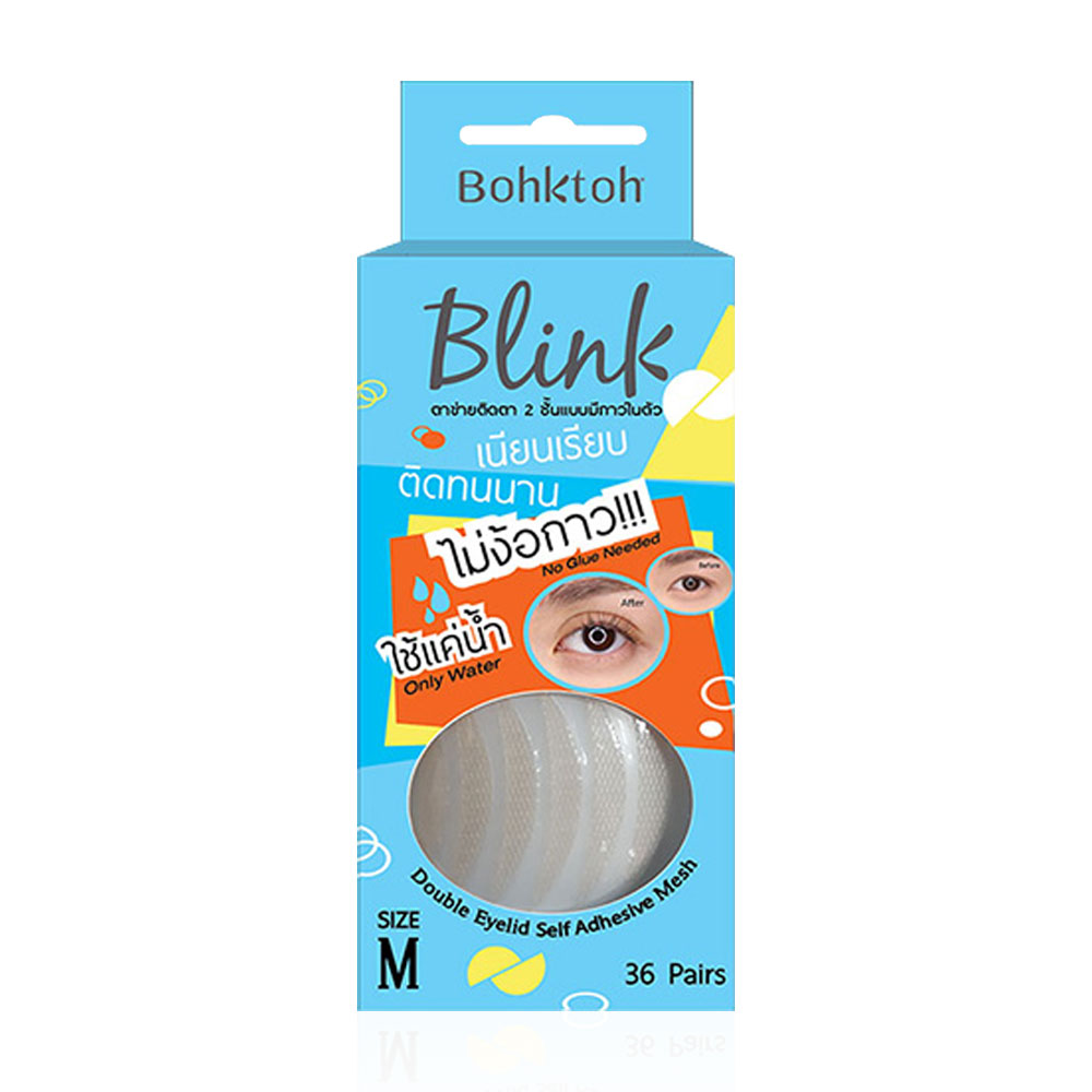 Bohktoh Blink Mesh Double Eyelid Sticker M 36 Pairs