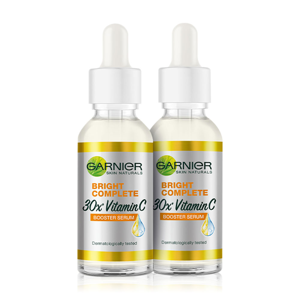 Garnier Bright Complete Booster Serum [30ml x 2pcs]