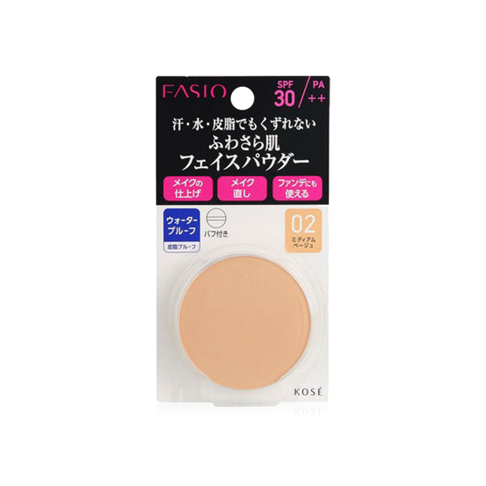 Fasio Lasting Face Powder WP Refill #02