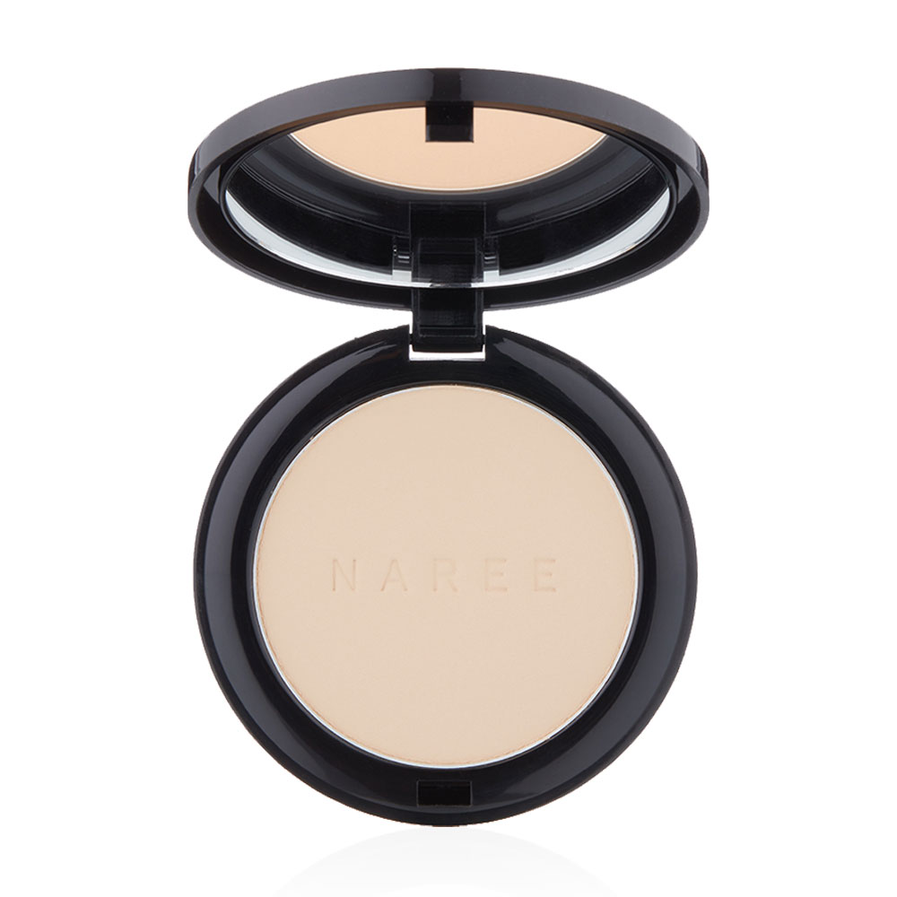 Naree Perfection Two Way Powder Smooth And Flawless SPF50/PA+++ 15g #01 Ivory ( สินค้าหมดอายุ : 2026.01.09 ) 