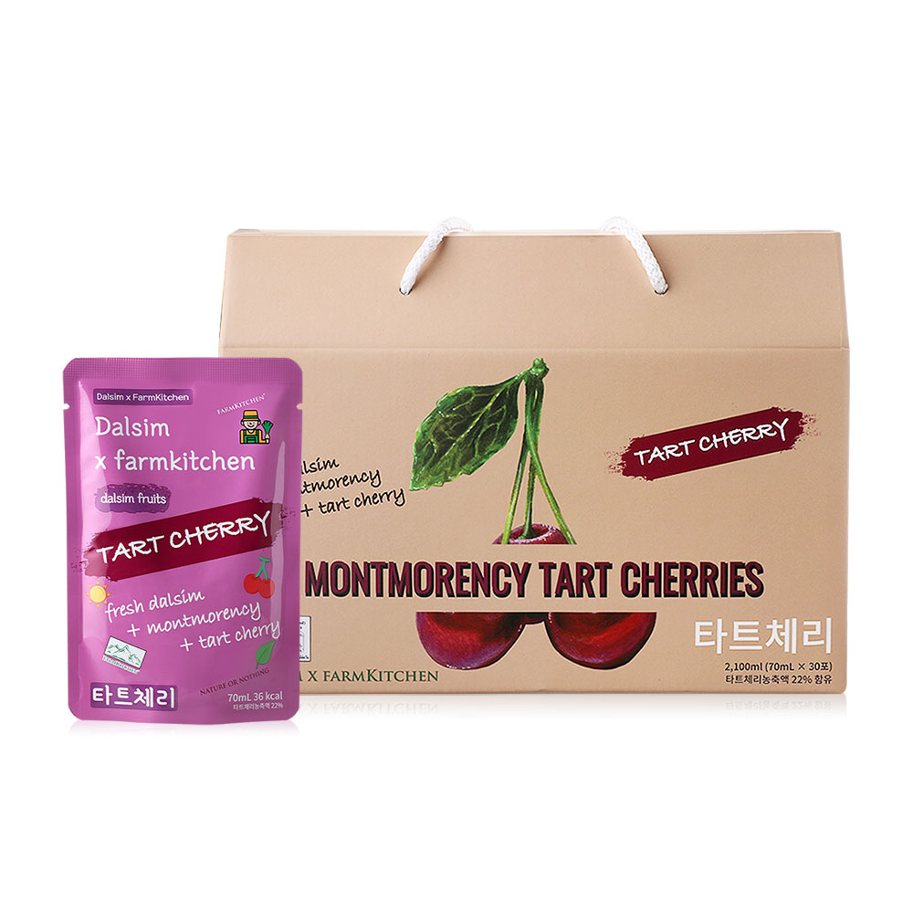 Dalsim x Farmkitchen Tart Cherry [70ml x 30 Sachets]