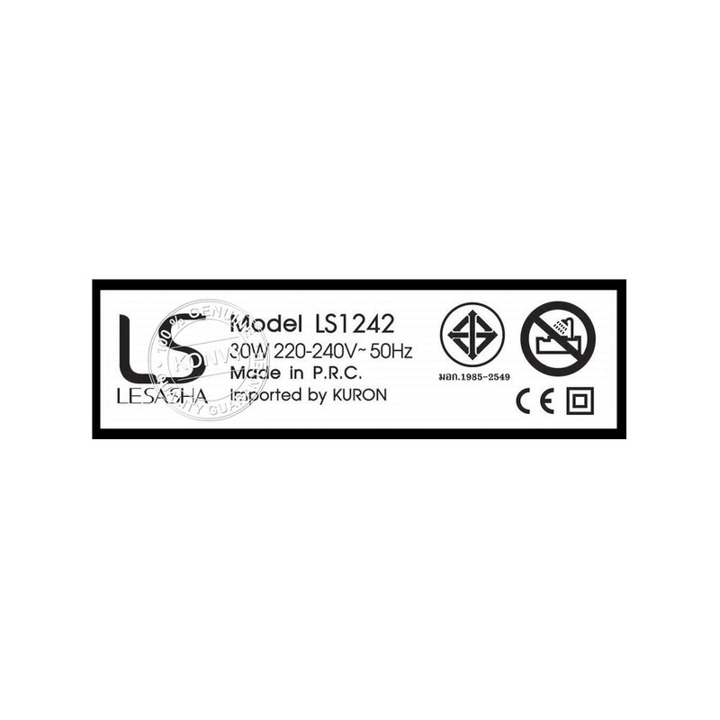 Le'sasha 3In1 Trendy Hair Crimper #LS1242