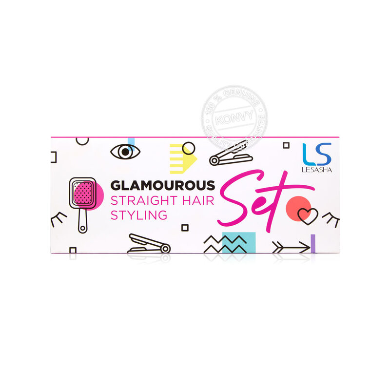 Le'sasha Hello Hair Day 1 Glamourous Straight Hair Styling Set #LS1552