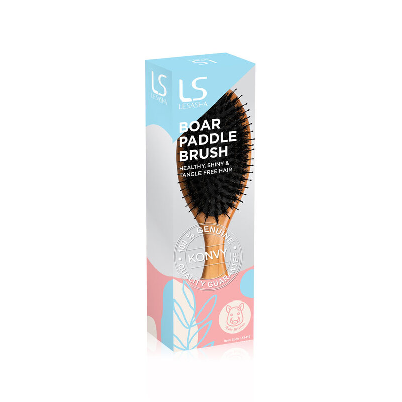 Le'sasha Boar Paddle Brush #LS1417