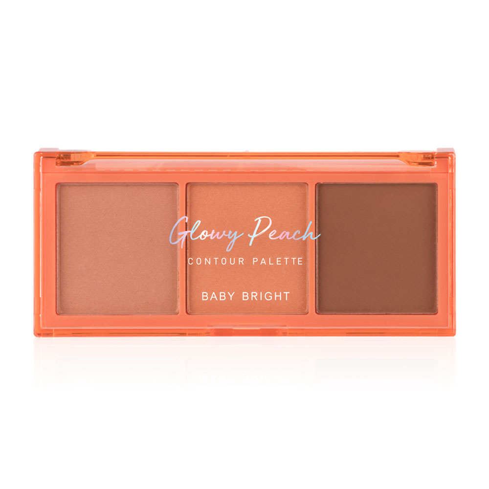 Baby Bright Glowy Peach Contour Palette 4g x 3