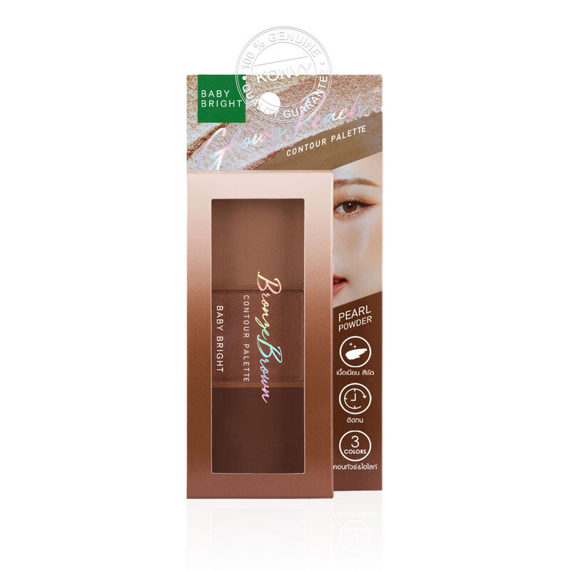 Baby Bright Bronze Brown Contour Palette 4g x 3
