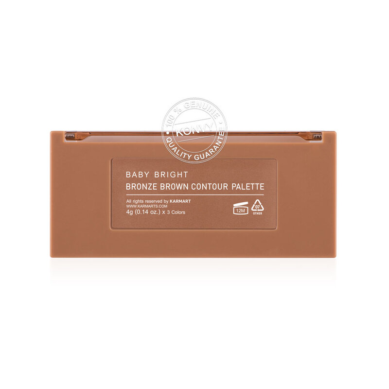 Baby Bright Bronze Brown Contour Palette 4g x 3