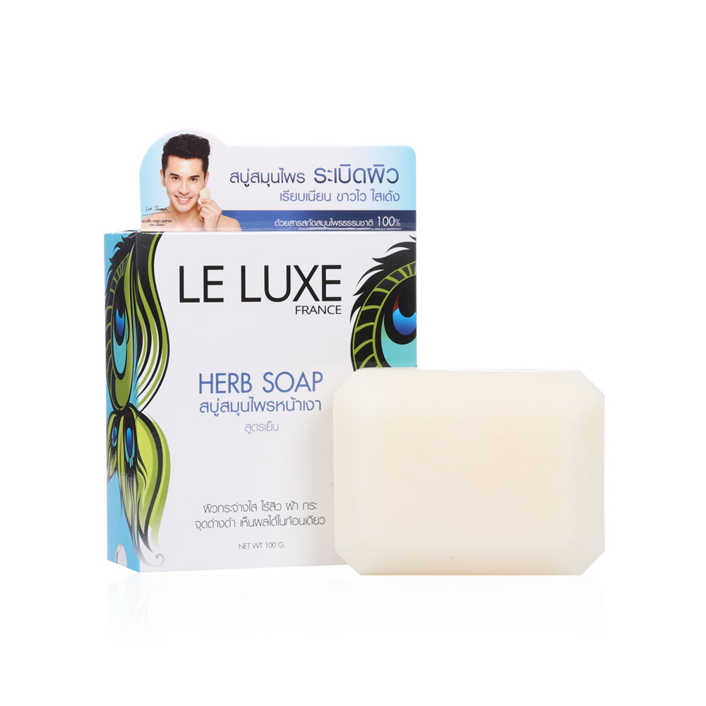 LE LUXE FRANCE Icy Cool Peppermint Soap 100g