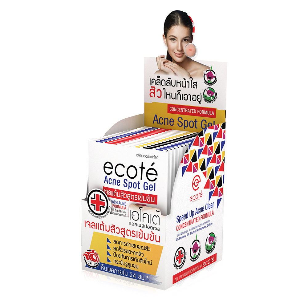 Ecote Dermartology Acne Spot Gel [2g x 15pcs]