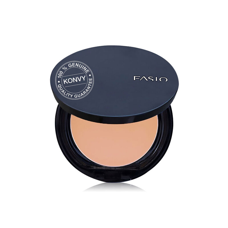 Fasio Set 2 Items Mineral Base Pore Clear 25g + Lasting Face Powder WP #02