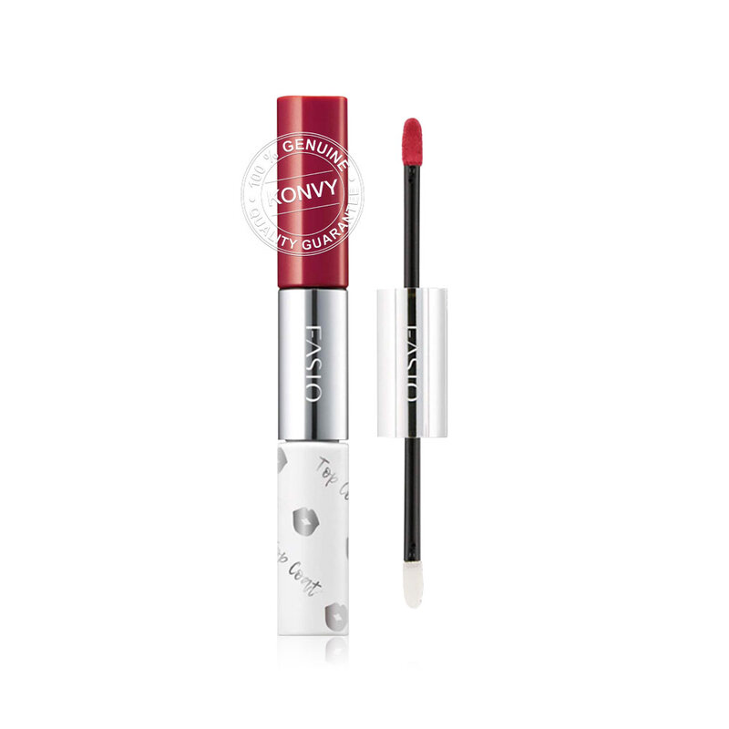 Fasio Set 2 Items Eyebrow Pencil D 0.2g #BR301 + Double Stay Rouge Lipstick 10g #Pk841