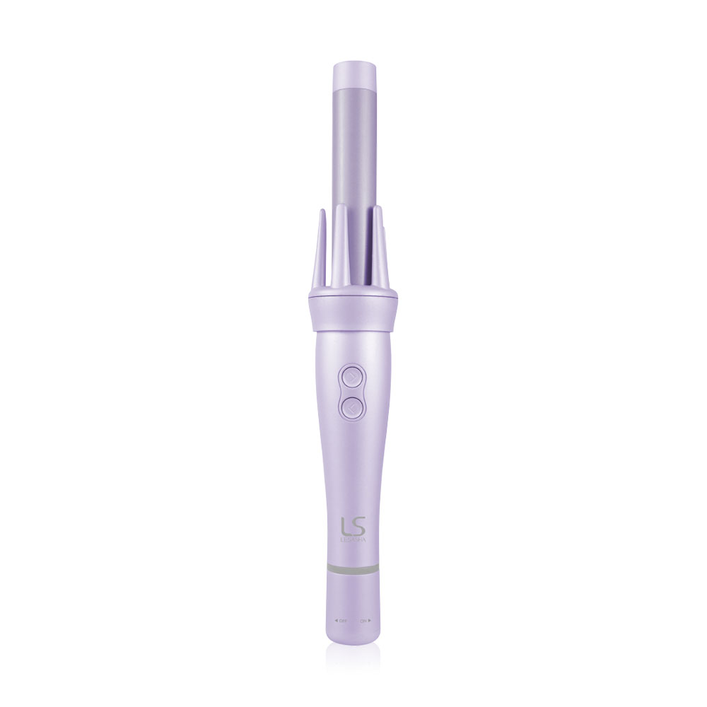 Lesasha Macaron Auto Twist Hair Curler Lavender 25mm #LS1556