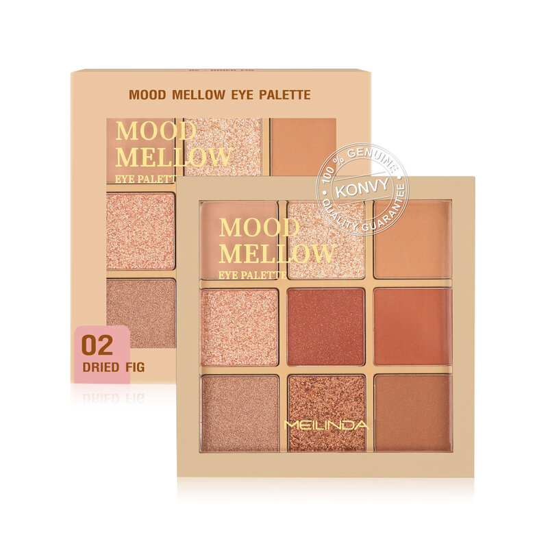 Mei Linda Mood Mellow Eye Palette #02 Dried Fig