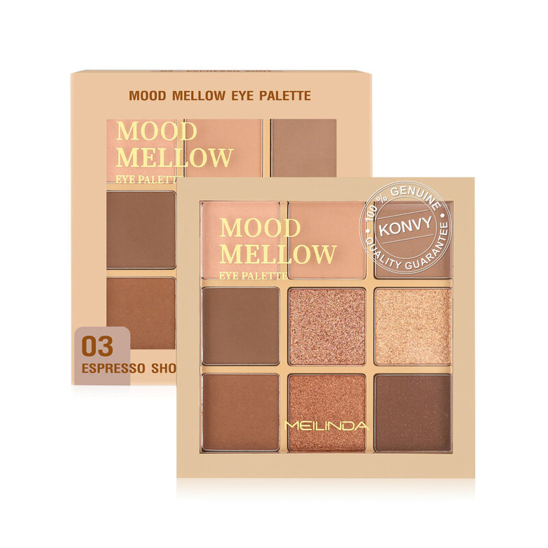 Mei Linda Mood Mellow Eye Palette #03 Espresso Shot