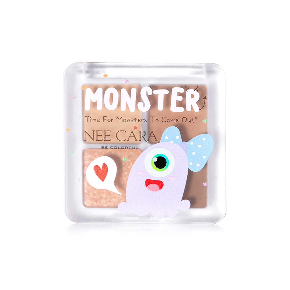 NEE CARA Monster 4 Colors Eyeshadow N1965 8g #01