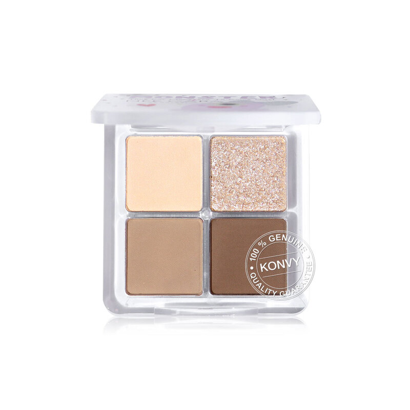 NEE CARA Monster 4 Colors Eyeshadow N1965 8g #02