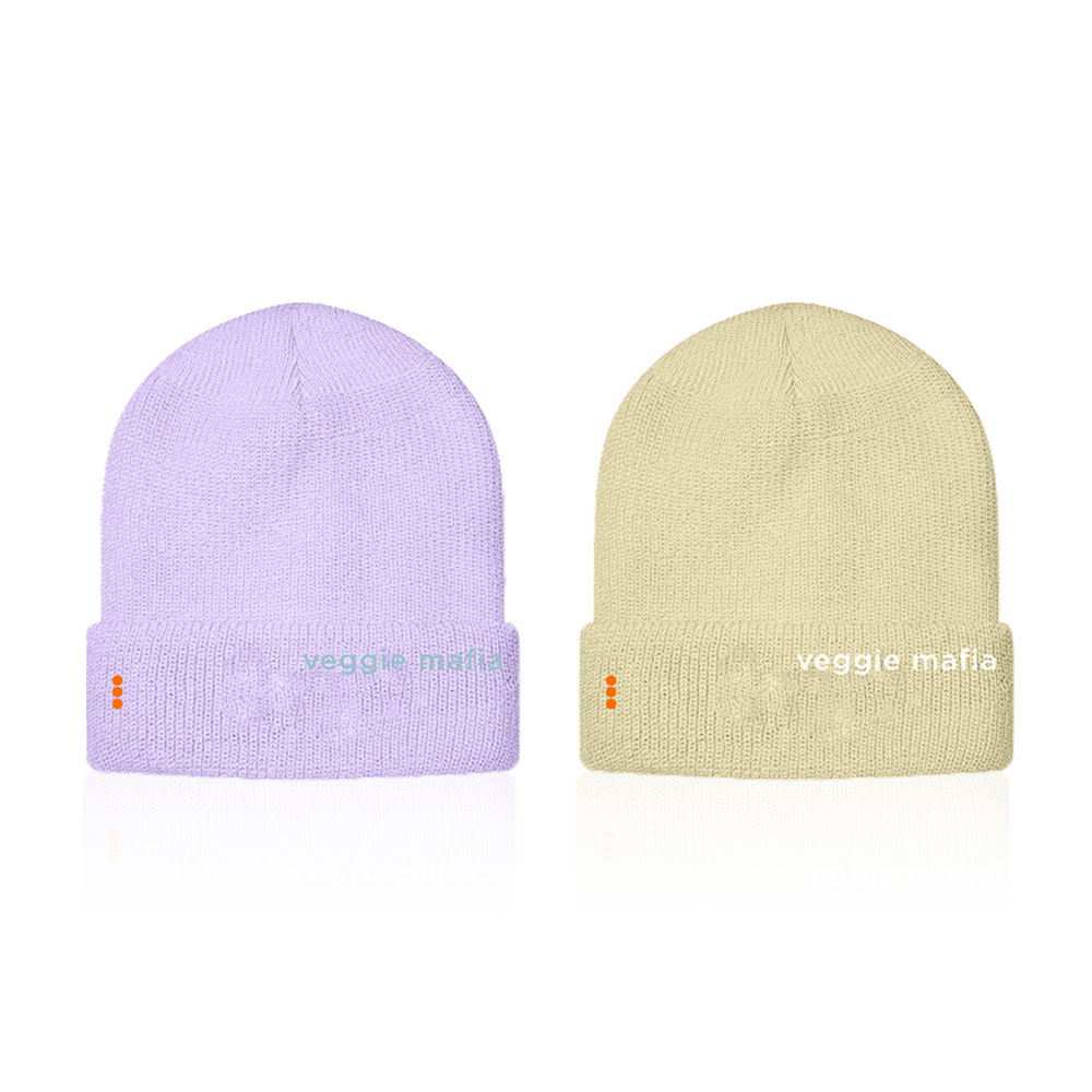 [Free Gift] Pealicious wellness Explore Embroidered logo knitted Beanie [Random]