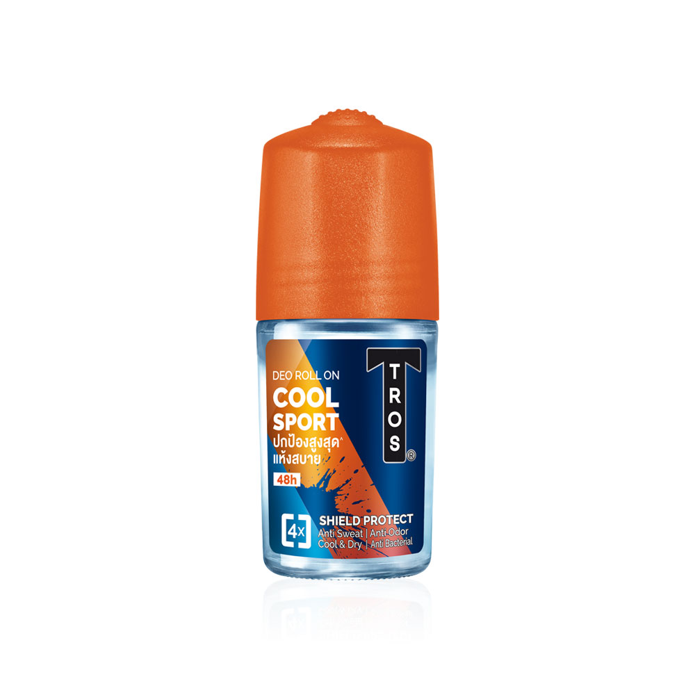 TROS Deo Roll On Cool Sport 25ml ( สินค้าหมดอายุ : 2026.03.09 ) 
