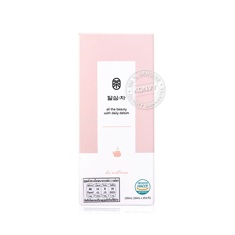 Dalsim Drink Mixed Rehmannia Job'S Tears Red Bean Urd Bean And Buckwheat [10ml x 15 Sachet]