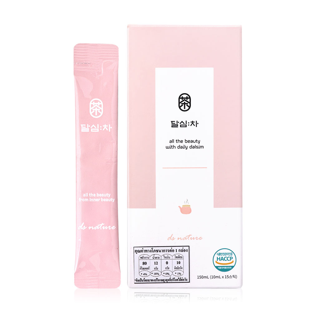 Dalsim Drink Mixed Rehmannia Job'S Tears Red Bean Urd Bean And Buckwheat [10ml x 15 Sachet]
