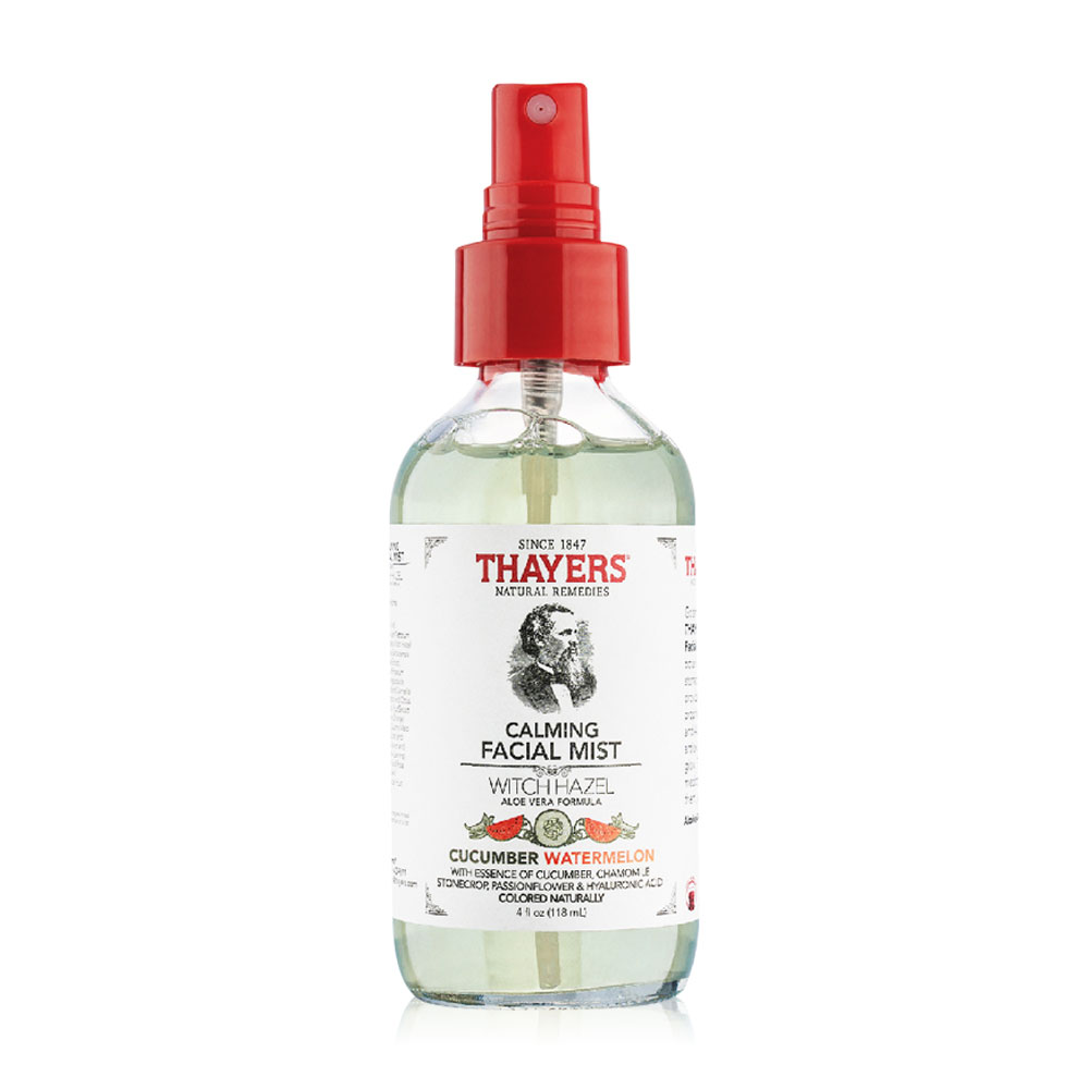 Thayers Calming Facial Mist Witch Hazel Watermelon Cucumber 118ml ( สินค้าหมดอายุ : 2025.08.17 ) 