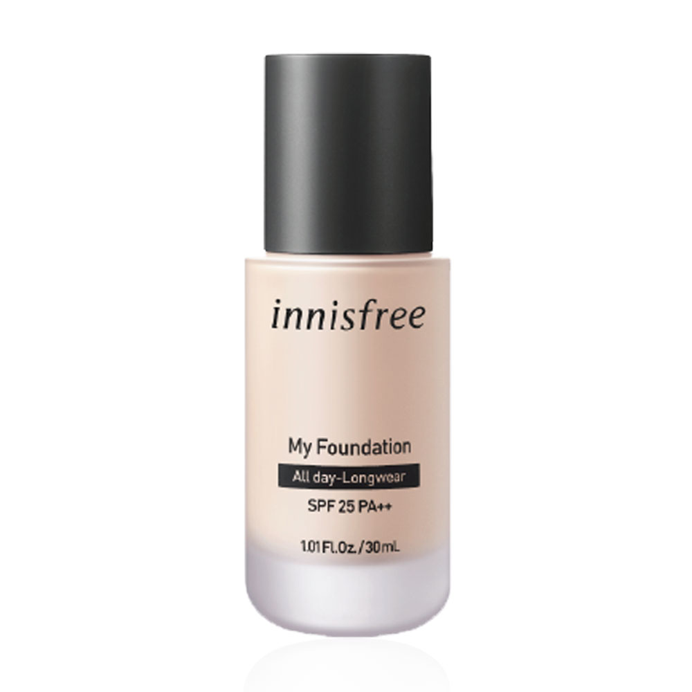 Innisfree My Foundation all day long wear SPF25 PA++ 30ml #35N ( สินค้าหมดอายุ : 2025.11.01 ) 
