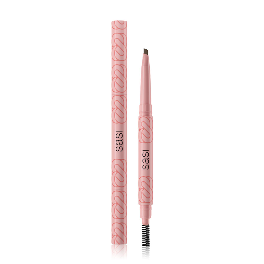 [Free Gift] SASI Girls Can Auto Eyebrow Pencil 0.3g #01 Cool Ash ( สินค้าหมดอายุ : 2025.07.01 ) 