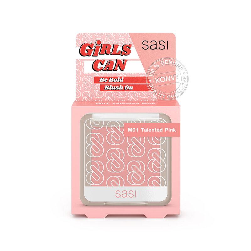 SASI Girls Can Be Bold Blush On 6g #M01 Talented Pink