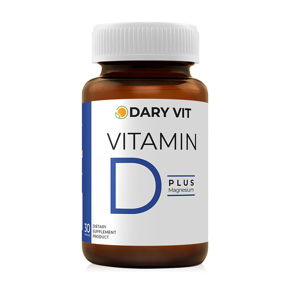 Dary Vit Vitamin D Magnesium 30 Capsules