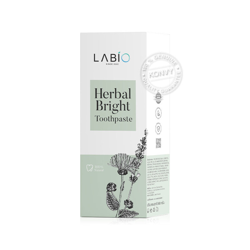 Labio Herbal Bright Toothpaste 60g