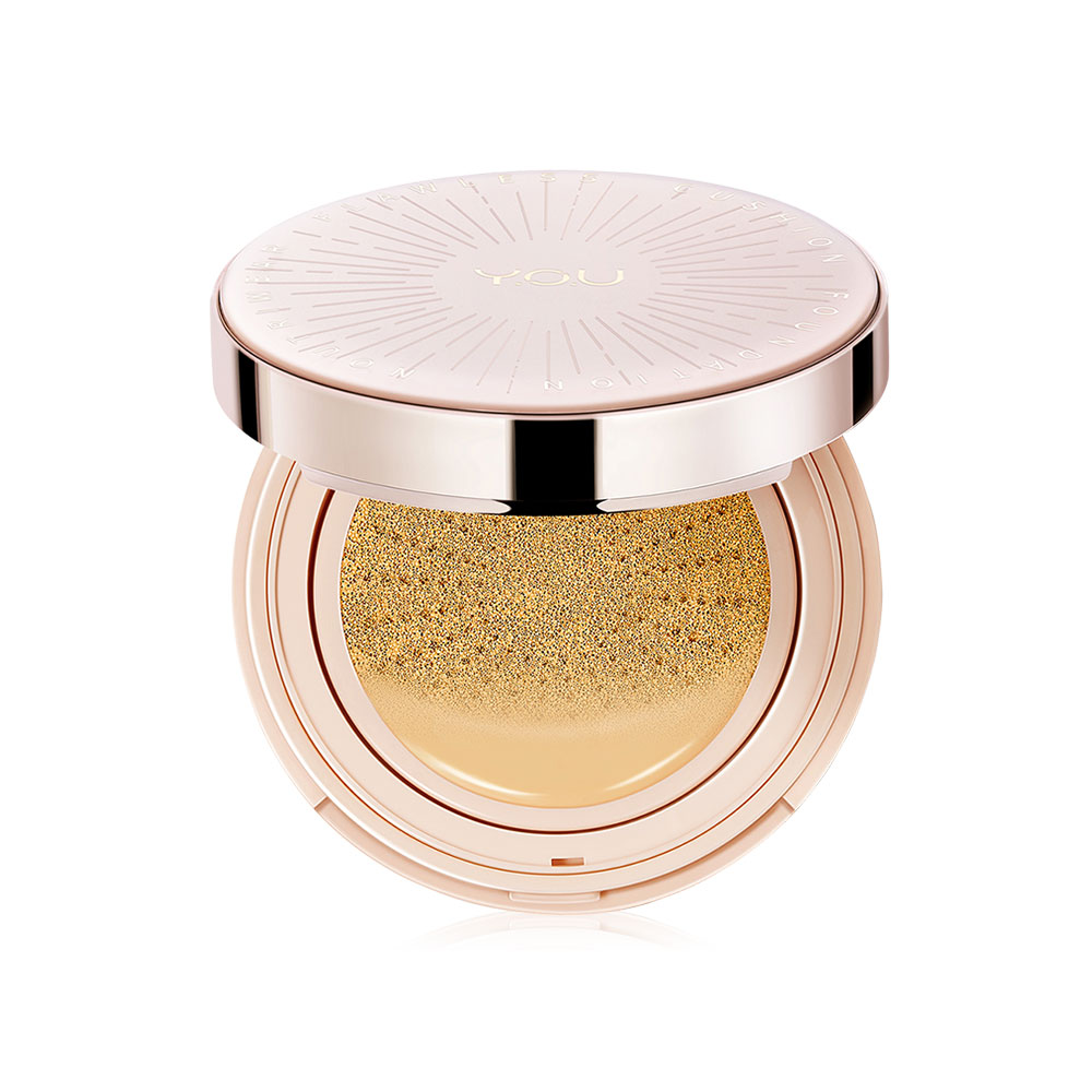 Y.O.U Noutriwear + Flawless Cushion Foundation 11g #C304 Pink Nude
