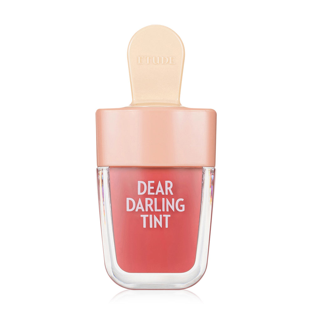 Etude Dear Darling Water Gel Tint - Ice Cream 4.5g #Or205 Apricot Red