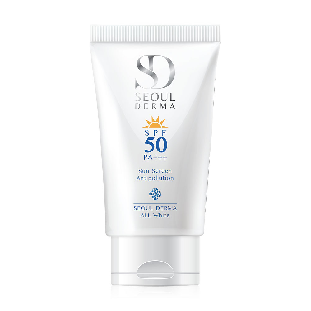 Seoul Derma All White Sun Screen SPF 50 PA+++ 30g ( สินค้าหมดอายุ : 2026.04.01 ) 