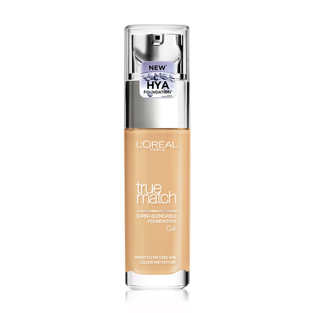 Loreal Paris True Match Liquid Foundation 30ml #G4 Gold Beige