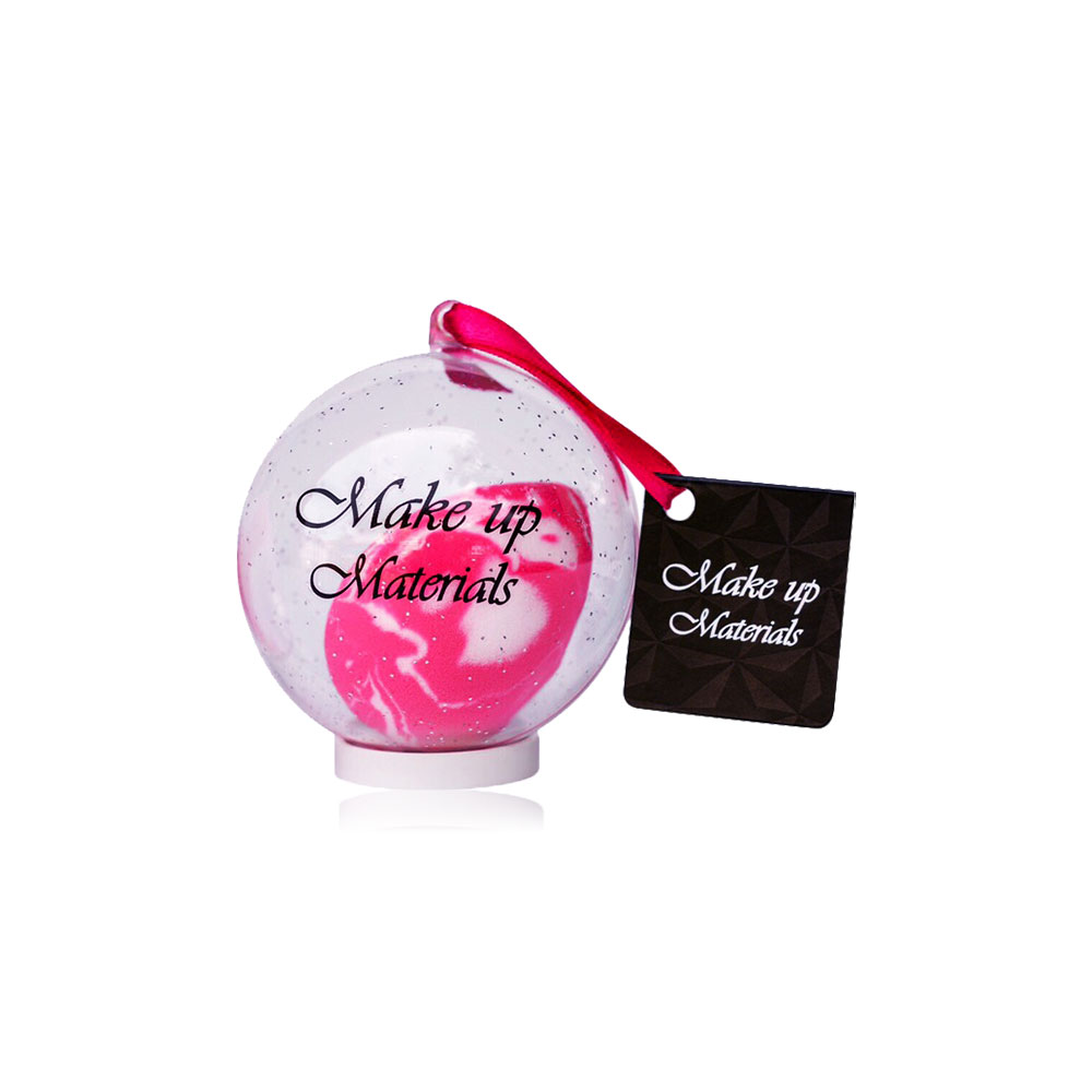 BRUSH STUDIO Make Up Materials Magical Sponge #Pink Marble 1pc