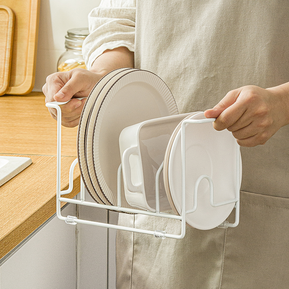 NaChuan Plate Storage Rack #White