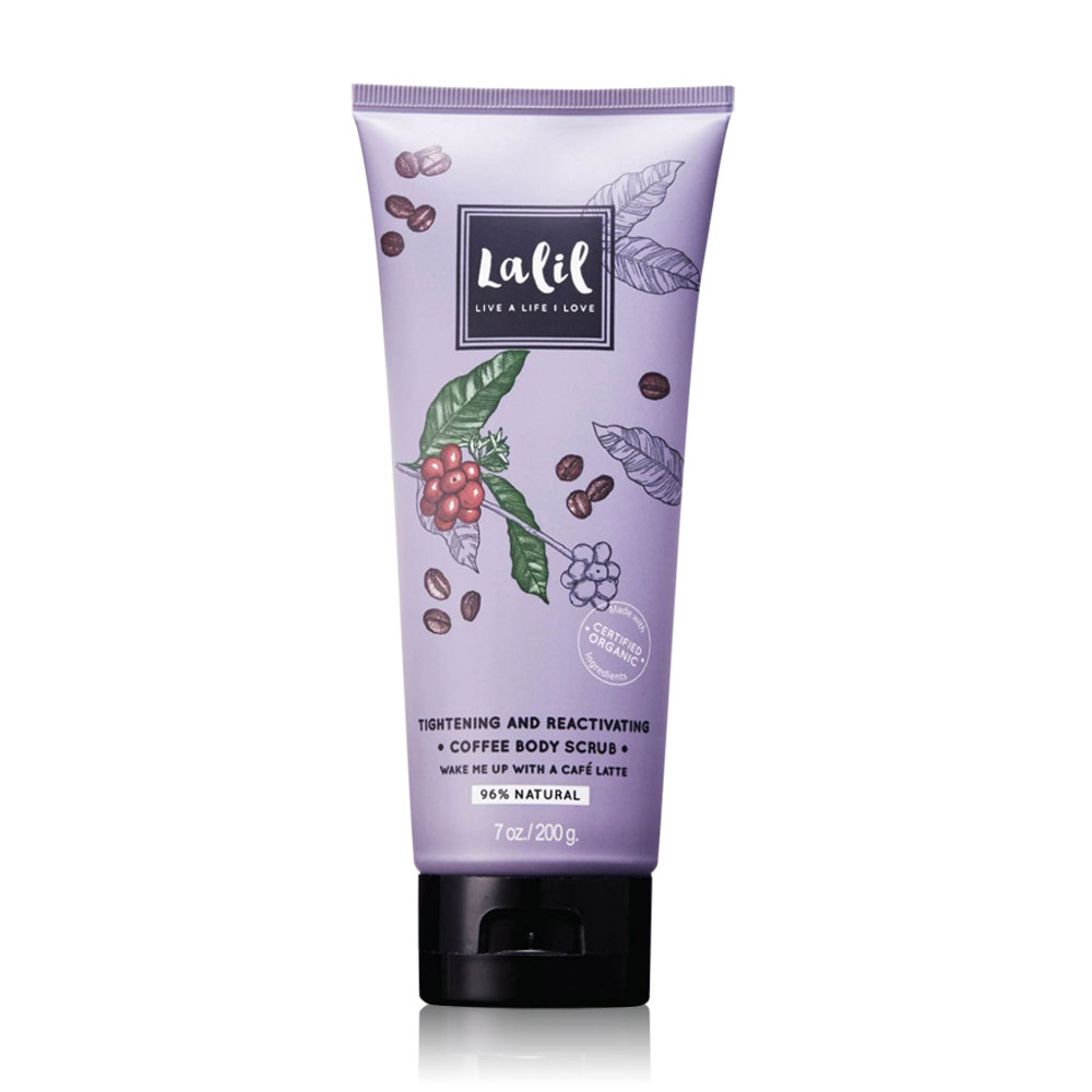 Lalil Tightening & Reactivating Coffee Body Scrub 200g [30018]
