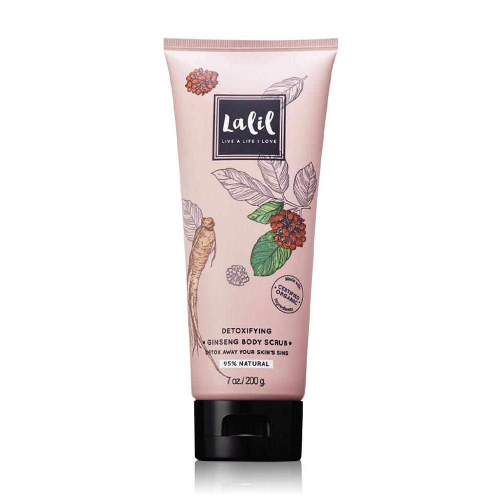 Lalil Detoxifying Ginseng Body Scrub 200g [30019]