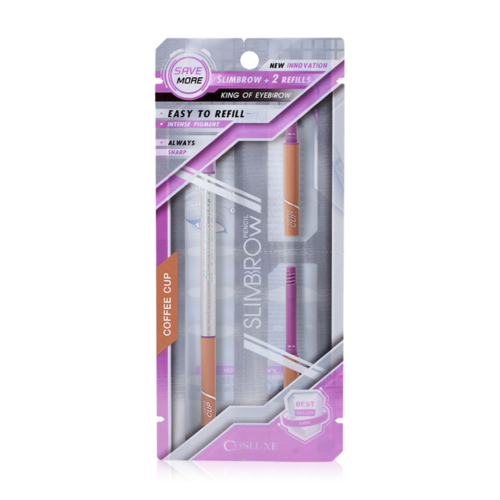 Cosluxe Slimbrow Pencil Ref Parf 0.15g #Coffee Cup