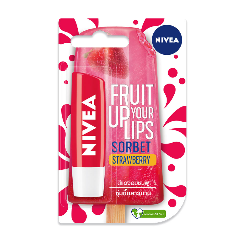 NIVEA Lip Strawberry Shine 4.8g